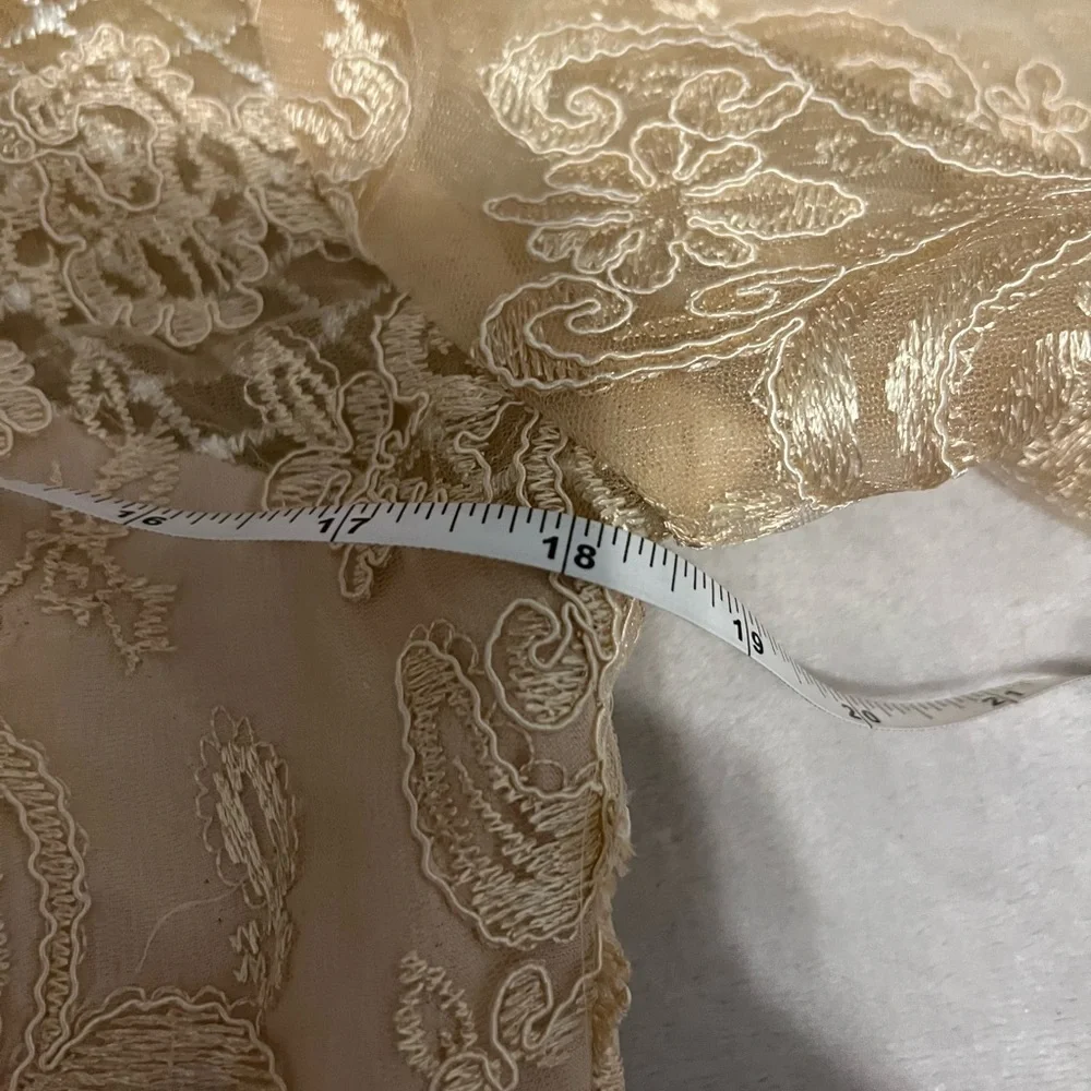 Elegant Lace Mother Of The Bride/Groom Sheath Silhouette 3/4 Sleeve Dress - Picture 14 of 16